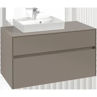 Villeroy & Boch Waschbeckenunterschrank Collaro 100 x 54,8 x 50 cm Schwarz