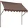 150 cm dunkelbraun