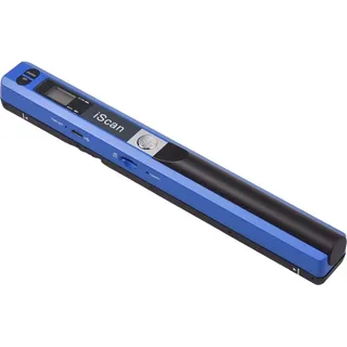iScan Tragbarer Scanner Mini-Hand-Dokumentenscanner A4-Buchscanner JPG- und PDF-Format 300/600/900 Bewegungsgeschwindigkeit, Blau
