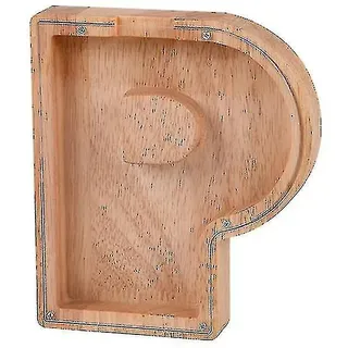 Sparschwein Aus Holz Mit Buchstaben - Kinder-spardose