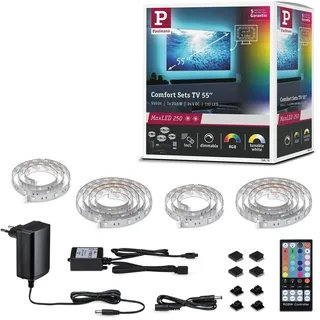 Paulmann MaxLED 250 LED Strip TV Comfort Basisset 55 Zoll 20,5 W RGBW 360 cm