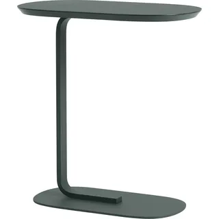Muuto Relate Beistelltisch, 60,5 cm, dunkelgrün