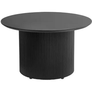 Beliani Leona Schwarz Holzwerkstoff 70 x 43 x 70 cm