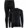 Unterwäsche-Set Herren 999000 black S