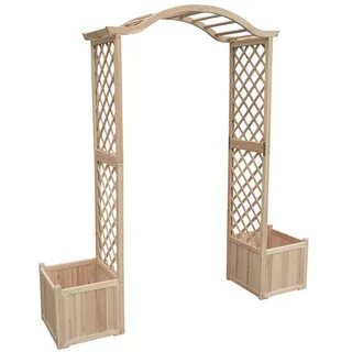 Home Deluxe Rosenbogen ARCO 183 x 200 cm Braun