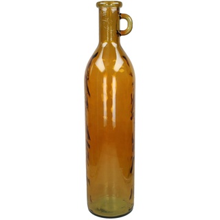 Vase RECYCLED (DH 18x75 cm) - gelb