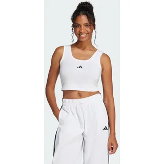 adidas Essentials Small Logo Tanktop Weiß XXL