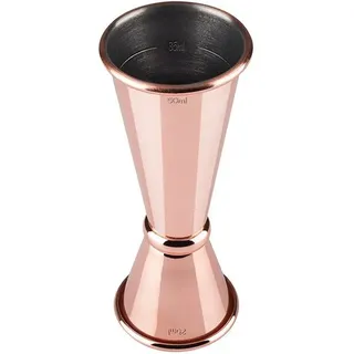 Buddy ́s Bar Barmaß BUDDY'S Buddy ́s Bar Messbecher Gr. Volumen 0,05 l, rosegold (kupferfarben) Baraccessoires Weinaccessoires 2,5 cl5 cl Doppelmaß, Innenmaße 1,5 cl3,5 cl, spülmaschinenfest