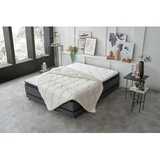 Yatas Bedding Superwashed Wolle ca. 155x220x17,33 cm Weiß