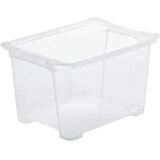 Rotho Aufbewahrungsbox Evo Easy 15 l Kunststoff Transparent