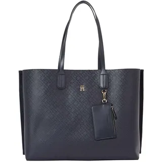 TOMMY HILFIGER Shopper TH Distinct Tote Mono Space Blue