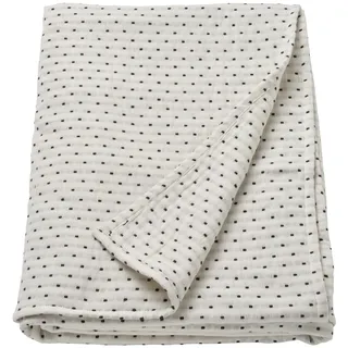 IKEA JAKOBSLILJA Tagesdecke elfenbeinweiß/anthrazit 150x250 cm