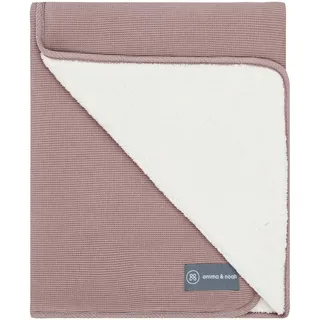 emma & noah Babydecke Essential Winter 75x95 cm, lila