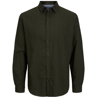 Jack & Jones Herren Jjegingham Twill Shirt L/S Ps Noos Hemd, Rosin/Detail:/Solid, 4XL Große Größen EU