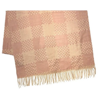 enflame Modeschal Weicher Wollschal Mode Hals Tuch Vintage Muster, (1-St), 5092 in Rosa rosa