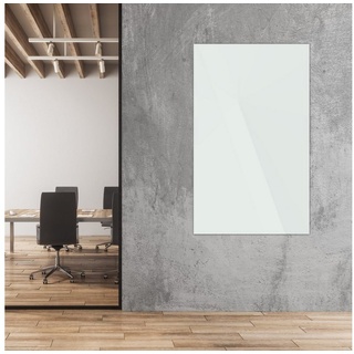 Kubus Magnettafel Glas-Whiteboard, verschiedene Größen, magnethaftend, Magnettafel, Sicherheitsglas 90 cm x 120 cm