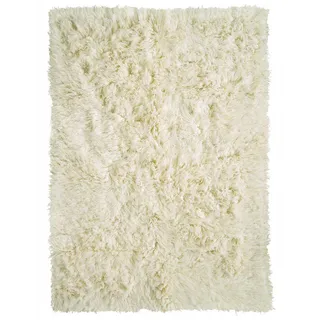 Steffensmeier Flokati 2000 Wollteppich 90 x 160 cm Beige