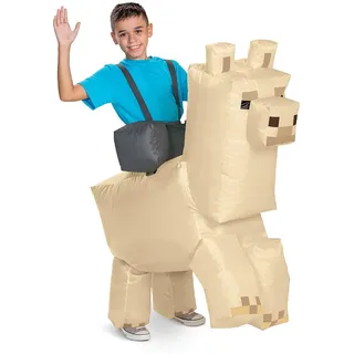 Minecraft 124349L-15L Llama Ride-ON aufblasbar (Kind), Multi, Einheitsgröße