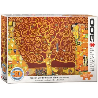 Eurographics 6331-6059 - Lebensbaum Gustav Klimt Lenticular 3D-Puzzle 300 XL-Teile