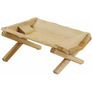 Krippenbarren aus Holz für Jesuskind 9 cm Zubehör für Krippenfiguren Z079-7 Deko