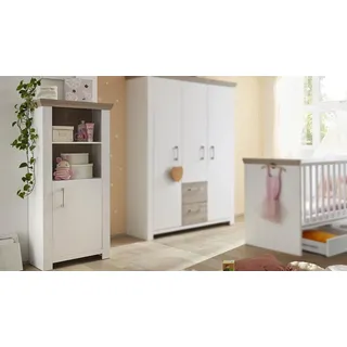 Beistellschrank Babyzimmer New York  Regal Anderson Pine Nelson Eiche
