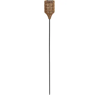 Dehner Gartenfackel Kunststoff/Metall Ø 12 cm H 110 cm 1 Stück beige