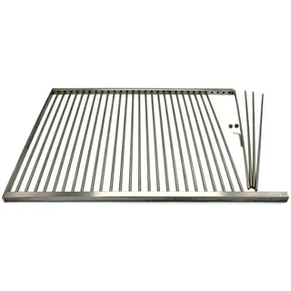 zerlegbarer Edelstahl Grillrost für Enders Monroe Pro 4 SIK Turbo / 69 x 43 cm Gasgrill