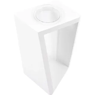 FONDOTIN Glasvase hydroponic vase hydroponische vase Wasserhydropflanzen Vase vases klarer Behälter kleine Terrarienpflanzen Pflanzenterrarium Vermehrungsstation im Reagenzglas Holz Weiß