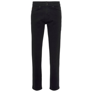 BOSS ORANGE Straight-Jeans Re.Maine BC-C mit BOSS ORANGE Markenlabel schwarz