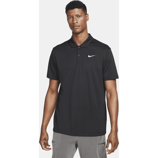 NikeCourt Dri-FIT Tennis-Poloshirt für Herren - Schwarz, S