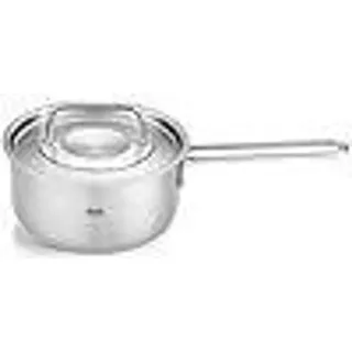 Fissler Pure Collection / Edelstahl-Stielkasserolle (Ø 16 cm, 1,4L) inkl. Metall-Deckel, Innenskalierung - Induktion