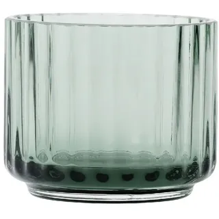 Lyngby Porcelæn Teelichthalter Ø6.7 cm Lyngby aus mundgeblasenen Glas, grün