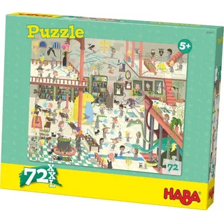 HABA 301979 Puzzle Zauberschule, 72 Teile