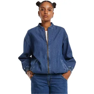 URBAN CLASSICS Ladies Oversized Skater Jacket - Blau