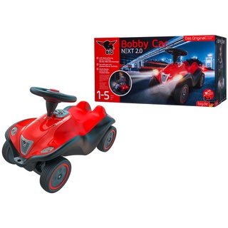 BIG Rutschfahrzeug BIG Bobby Car, Rot, Schwarz, Kunststoff, 59x31x28 cm, Spielzeug, Kinderspielzeug, Laufräder & Rutschfahrzeuge