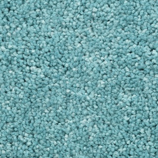 BODENMEISTER Teppichboden "Veloursteppich Pegasus" Teppiche Gr. B/L: 550 cm x 500 cm, 10 mm, 1 St., blau (hellblau türkis) Teppichboden