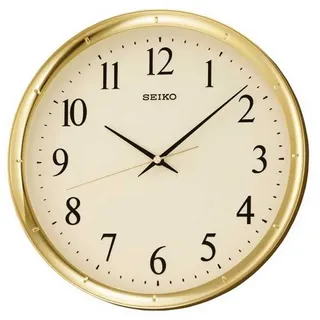 Seiko Wanduhr 30,0 cm QXA417G gold