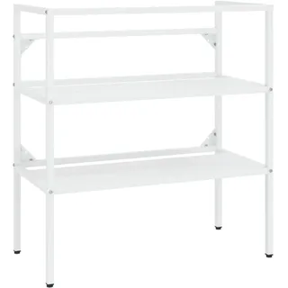 vidaXL Waschtischgestell 79 x 83 x 38 cm Weiß