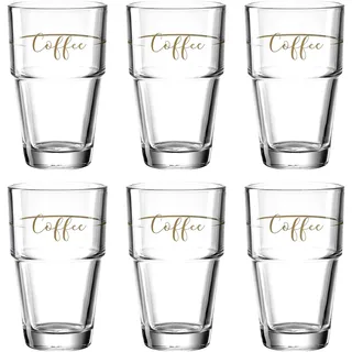 LEONARDO Latte Macchiato Glas 0,41 l 6 St.