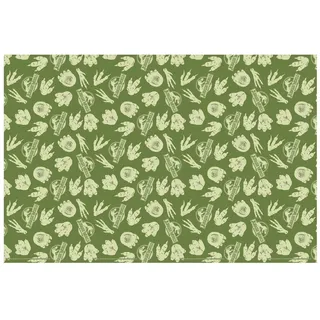 Partydeco Papiertischdecke Jurassic World 180 x 120 cm Grün