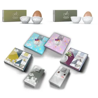 FIFTYEIGHT PRODUCTS Eierbecher Set 4-tlg. + Servietten, (1-tlg)