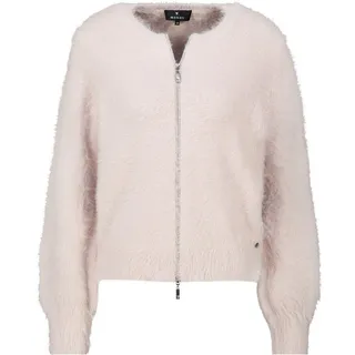 Monari Strickjacke Plüsch Rosa M