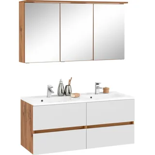 WELLTIME »Lucca«, (2 St.), Doppelwaschtisch, Breite 120 cm