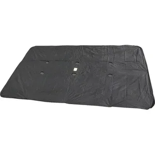 EXIT TOYS Abdeckplane rechteckig schwarz 244x427 cm