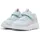 Puma FlexFocus Modern Sneakers Kinder Aqua Glow Mauve/Weiß/Blau/Pink 25
