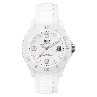 Ice-Watch - ICE forever White - Weiße Herren/Unisexuhr mit Silikonarmband - 0001 - Weiß