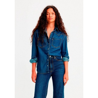 Levi's® Jeansbluse TEODORA WESTERN SHIRT blau S (36)