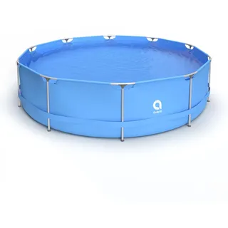 Avenli Frame Pool rund 366 x 76 cm blau inkl. Filterpumpe