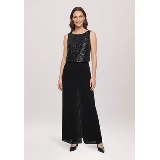 Vera Mont Damen im Glitzer-Look Schwarz L