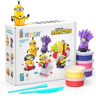 Hey Clay 15 Dosen lufttrocknende Knete Kreatives Bastelset